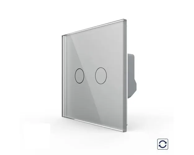 Intrerupator Dublu cu Reset si Contact Uscat LIVOLO  Serie Noua