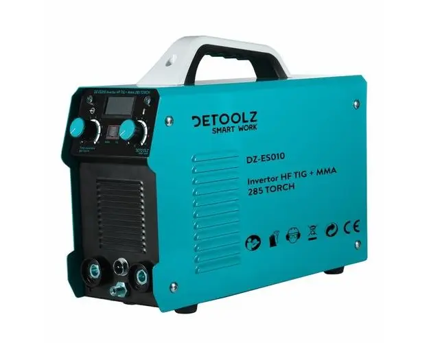 Invertor de sudura Detoolz DZ-ES010, MMA TIG (Turcoaz)