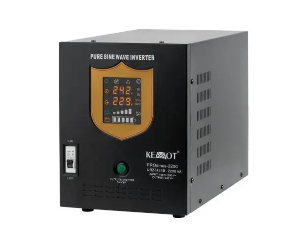 UPS centrale Sinus PUR 2200VA/1600W 12V Kemot negru