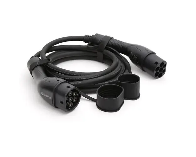 Cablu pentru incarcarea EV Platinet 45785, Type 2, 11kW, 16A, 5 metri, IP54, ambalat cu geanta depozitare
