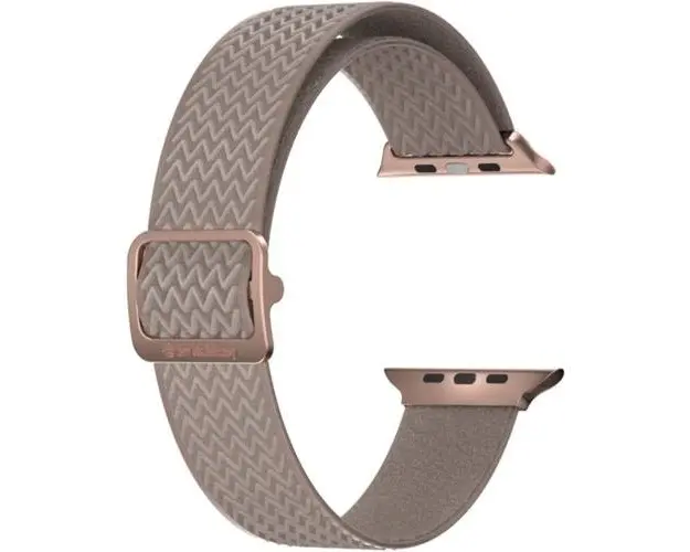 Curea pentru Apple Watch 42/44/45 mm, SwitchEasy, Nailon, Roz