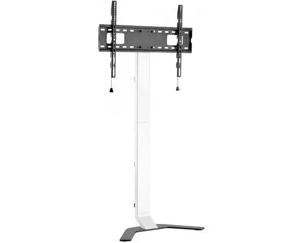 Stand TV profesional din aluminiu, LCD/LED/Plasma, 32 - 70 inch, super slim, Alb, Techly, ICA-TR47
