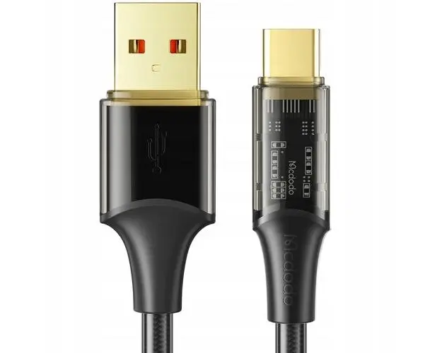 Cablu de date Mcdodo CA-2090, USB - USB-C, QC 4.0, 100W, 1,2m (Negru)