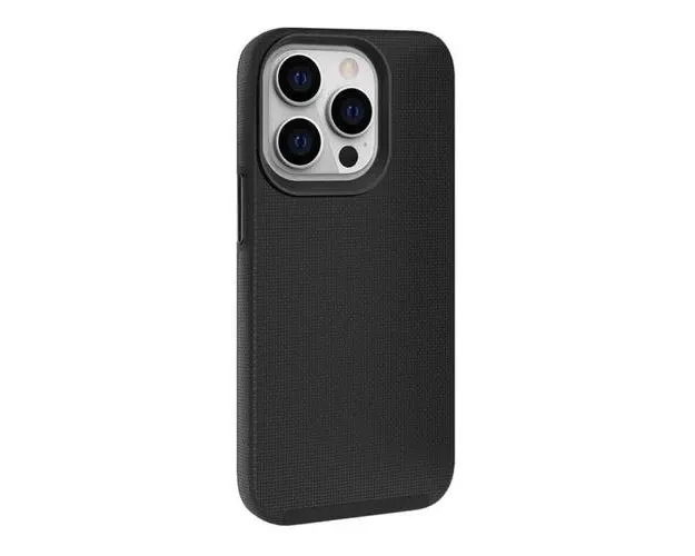 Protectie Spate Eiger North Case compatibila cu iPhone 14 Pro (Negru)