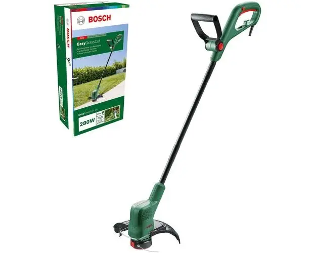 Coasa electrica Bosch EasyGrassCut 26, 280 W, 26 cm latime lucru, 12.500 RPM, 230 V