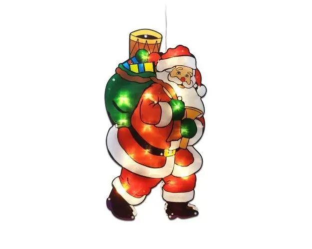 Instalatie lumini festive Mos Craciun 20 LED-uri Rebel