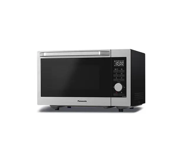 Cuptor cu microunde Panasonic NN-C69KSMEPG, Combi, Digital, 30 l, Convectie si gratar, Quart, 30 de programe automate (Negru/Argintiu)
