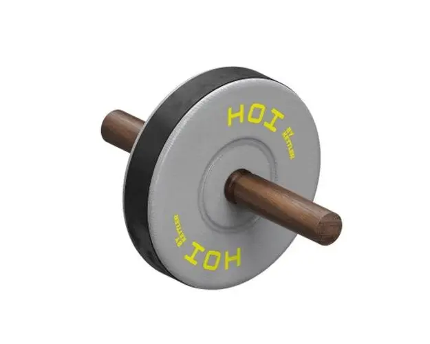 Roata abdomene KETTLER, Banda anti-alunecare, Disc din lemn de frasin