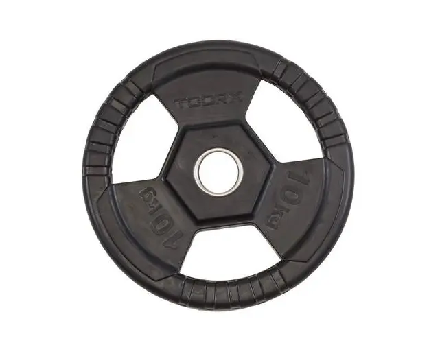 Disc olimpic TOORX, Diametru 50 mm, 10 Kg, Negru