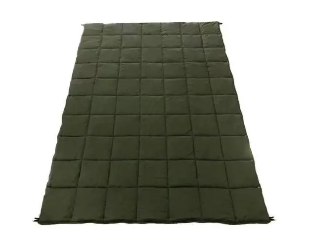 Patura camping Techfit, 200x140 cm, army verde