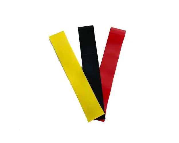 Set 3 benzi elastice material, Latex TECHFIT, Saculet transport
