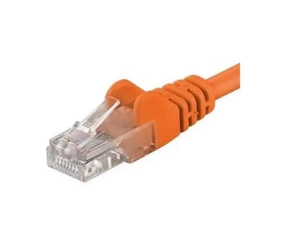 Patchcord UTP RJ45-RJ45 Cat.5e 2m portocaliu,UTP-5E-2-O, pachcord din cupru