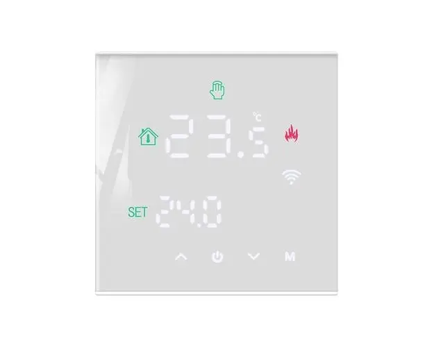 Termostat Wi-Fi pentru incalzirea termica pe gaz BeOk TGW60-WIFI-WPB