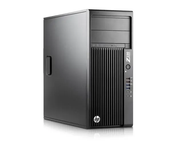 Calculator Sistem PC Refurbished HP Z230 Tower, CPU Intel Dual Core i3-4160 3.60GHz, 8GB DDR3 ECC, 240GB SDD, Intel Integrated HD Graphics 4400, DVD-RW