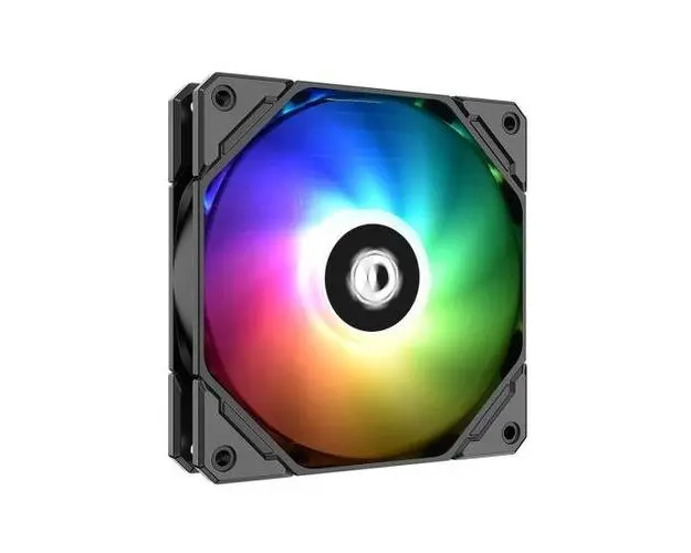 Ventilator ID-Cooling TF-12025, 120mm, iluminare aRGB (Negru)