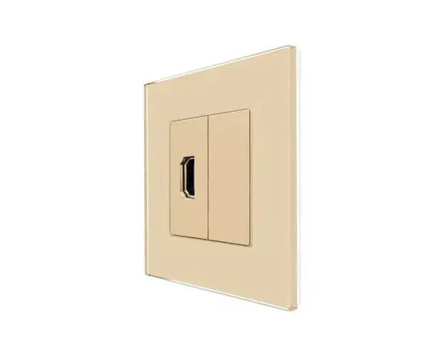 Priza HDMI cu Rama din Sticla LUXION