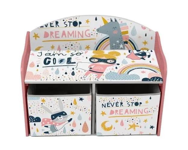 Bancuta cu depozitare U-Grow, roz