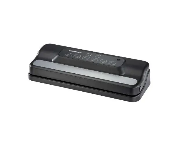 Aparat de vidat si sigilat Heinner FreshLock 110SS HAV-E110BKSL, vidare umeda /uscata, vidare caserole, panou de comanda tactil, furtun pentru vidarea caserolelor, cutter incorporat, compatibil cu pungi cu latimea de 30cm, capacitate vidare: 12L/min, 110