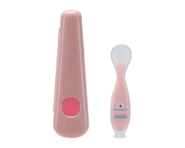 Lingurita din silicon U-Grow, cu suport