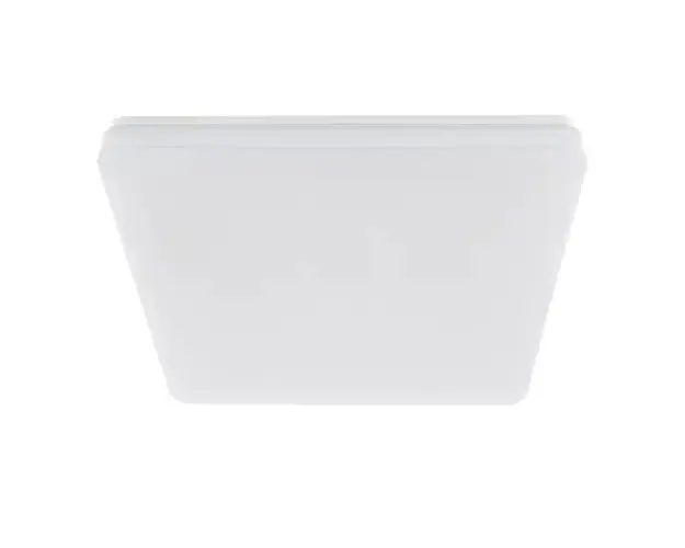 Plafoniera inteligenta LED RGB Tellur, Control vocal, 24W, Wi-Fi, 33 cm, Forma patrata