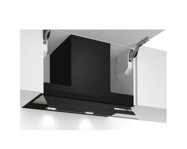 Hota incorporabila Bosch DBB67AM60, Putere de absorbtie 749 m3/h, 3 trepte + 1 intensiv, Filtru lavabil, 60 cm, Negru