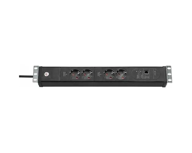 Priza multipla tip PDU 4P 3M pentru rack 19inch LAN/IP