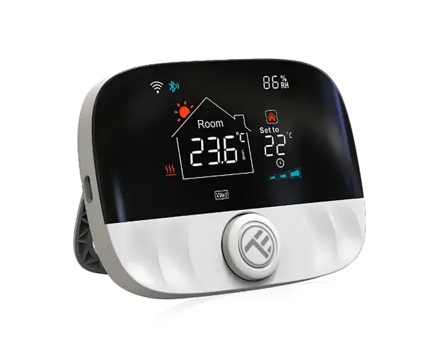 Termostat ambiental Tellur, Wi-Fi, Universal, LCD 2.8 inch, Control aplicatie