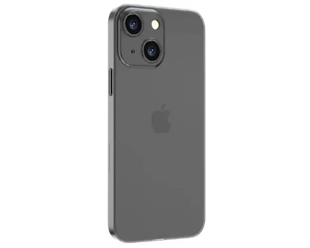 Husa Devia Wing Series Ultra Thin compatibila cu iPhone 14 Plus, Negru