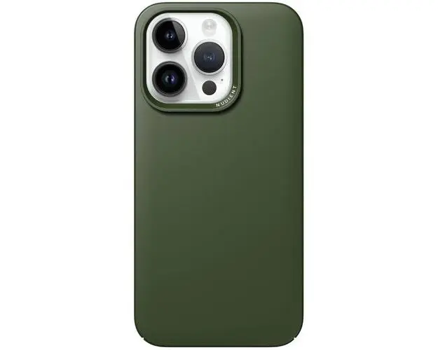 Husa Nudient Thin compatibila cu iPhone 14 Pro, Verde