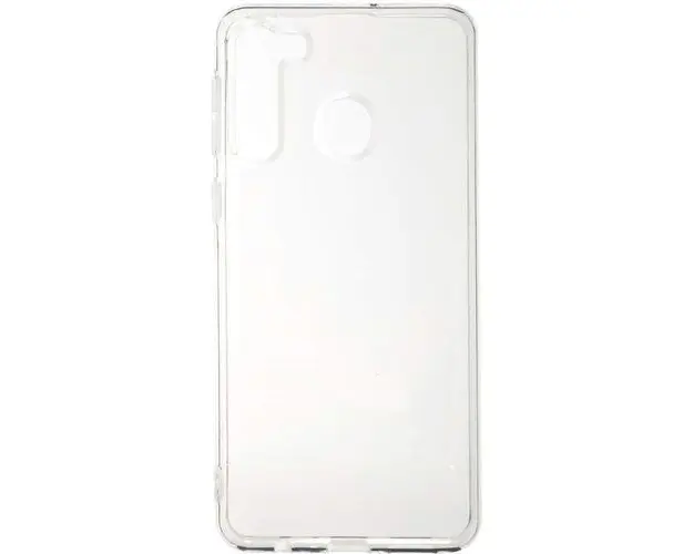 Husa Silicon Devia Naked compatibila cu Samsung Galaxy A21, Transparent