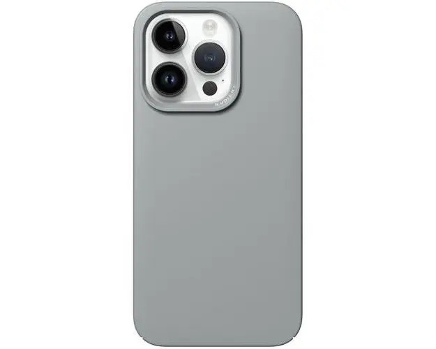 Husa Nudient Thin compatibila cu iPhone 14 Pro, Gri