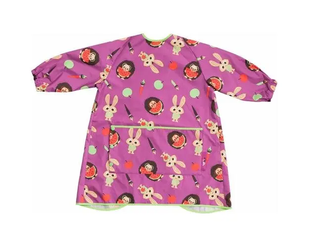 Baveta lunga cu buzunar - Animalute vesele