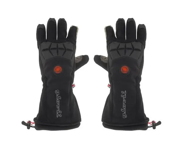 Manusi cu incalzire pentru protectia muncii Glovii GR2XL, Cu baterie si incarcator, Negru, XL
