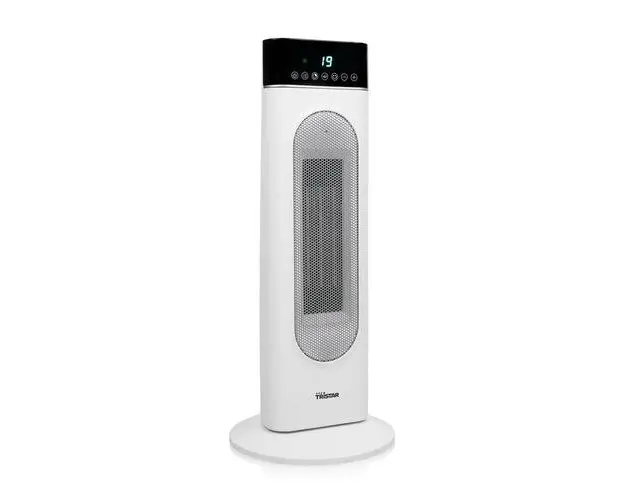 Aeroterma ceramica Tristar KA-5098, 2000W, 56dB, 20 m², protectie suraincalzre, dispaly LED, 2 trepte putere, Alb
