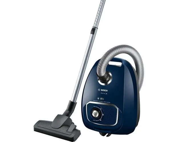 Aspirator cu sac Bosch BGLS2BU2, 600 W, 3.5 litri, 80 db, Albastru
