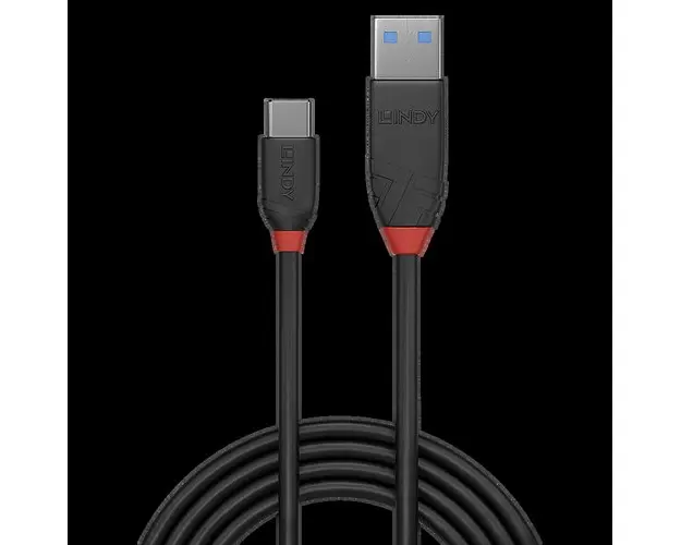 Cablu de date Lindy LY-36916, 1m, USB 3.2 Type A - USB-C, 10Gbps
