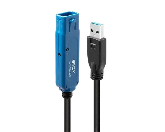 Cablu Extensie USB 3.0 Lindy LY-43157 Activ Pro, 10m