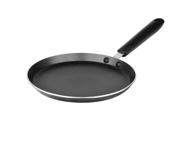 Tigaie pentru clatite RONDELL RDA-022, 24cm, Aluminiu, Negru
