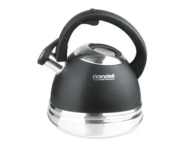 Ceainic RONDELL Walzer RDS-419, 3L, Inox, Negru