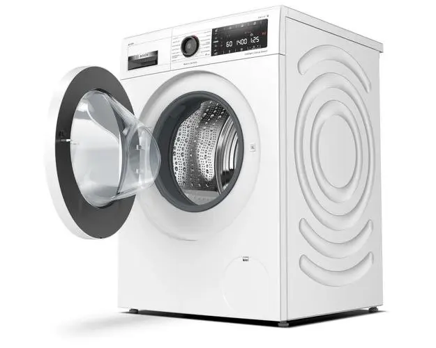 Masina de spalat rufe cu incarcare frontala i-DOS, BOSCH WAV28K00CS 9kg, Clasa B,1400rpm, Seria 8, 4D Wash System, Eco Silence Drive, SpeedPerfect, Alba