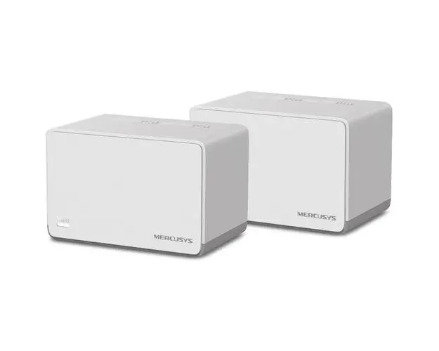 Sistem Mesh Wi-Fi Mercusys Halo H70X(2-pack), AX1800, Dual-Band, Wi-Fi 6, MU-MIMO, cu acoperire completa pentru casa
