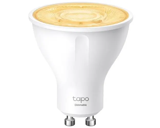 Bec LED inteligent TP-Link Tapo L610, Wi-Fi, GU10, 2.9W, 350 lm, temperatura lumina 2700K, compatibil Amazon Alexa/Google Assistant