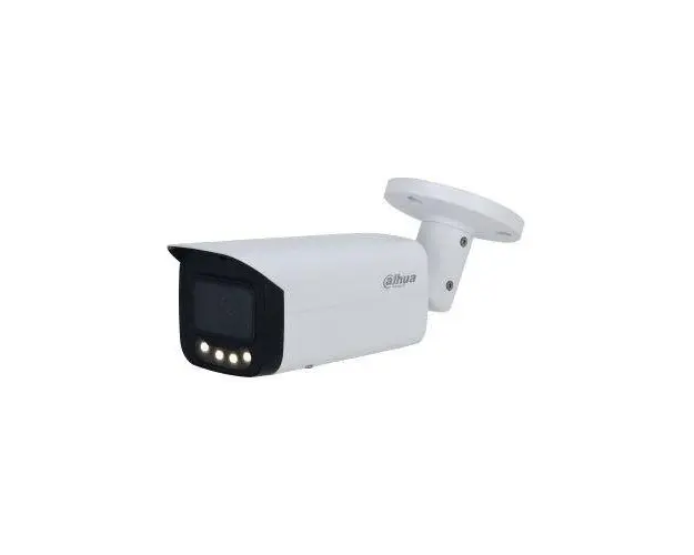 Camera de supraveghere Dahua IPC-HFW5449T-ASE-LED-0360B, IP, Bullet, 4MP, 3.6mm, IR 60m, Full Color WizMind, Microfon, PoE (Alb)