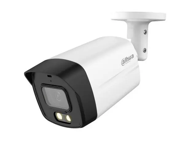 Camera de supraveghere Dahua HAC-HFW1509TM-A-LED-0360B-S2, 5MP, 3.6mm, IP67 (Alb)