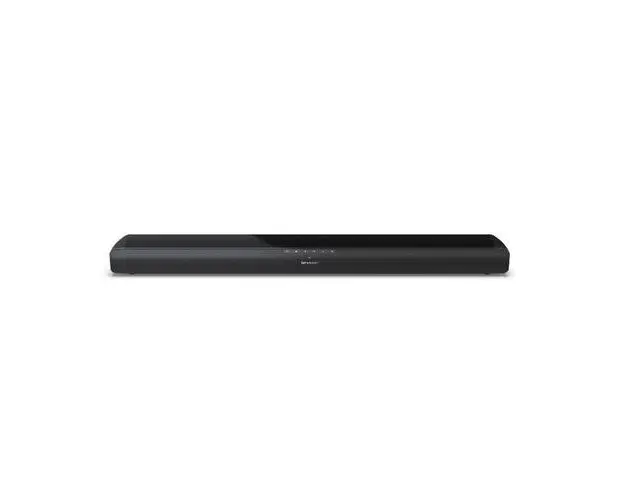 Soundbar SHARP HT-SB100, 75W, 2.0, Bluetooth, intrare optica, Aux, HDMI, USB, telecomanda (Negru)