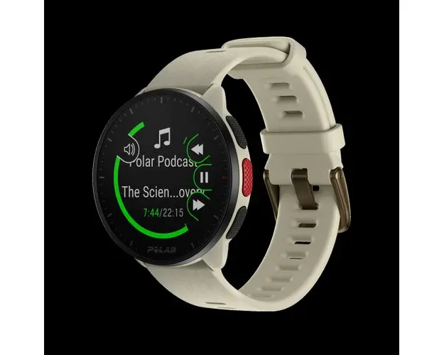 Ceas smartwatch Polar Pacer Cloud White