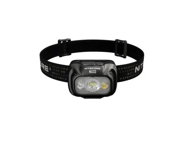 Lanterna Frontala, Nitecore NU33, Reincarcabila USB-C, 700 Lumeni, 135 Metri
