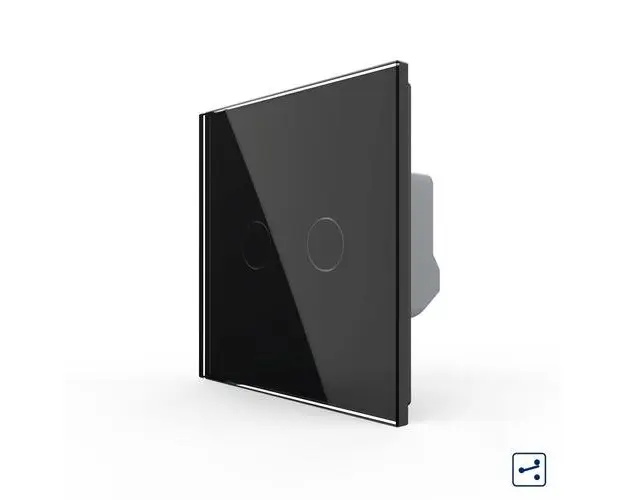 Intrerupator Dublu Cap Scara / Cruce cu Touch LIVOLO  Serie Noua
