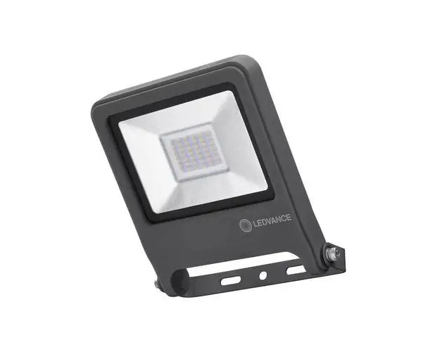 Proiector LED Ledvance ENDURA FLOOD, 30W, 220-240V, 2700 lm, lumina neutra (4000K), IP65, 193x170x39mm, aluminiu, Gri