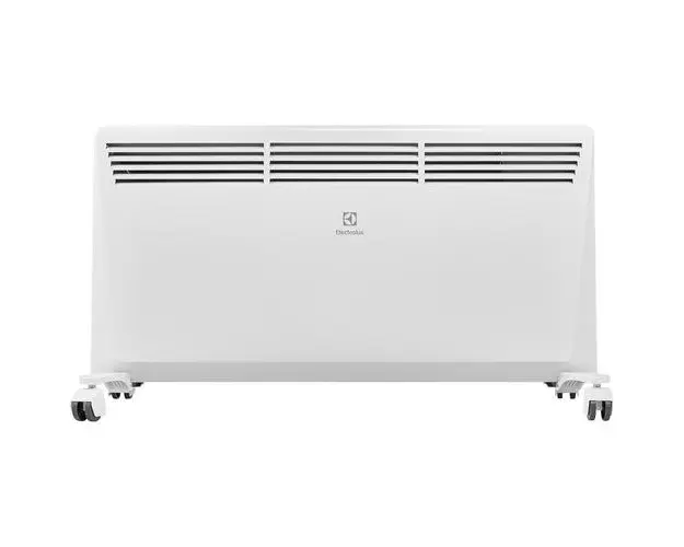 Convector electric de podea/perete Electrolux ECH/ECN-2000 M, 2000 W, Afisaj LED, Termostat electronic, Anti-inghet, Control lateral, 2 trepte de putere, Termostat de siguranta, Protectie la supraincalzire (Alb)